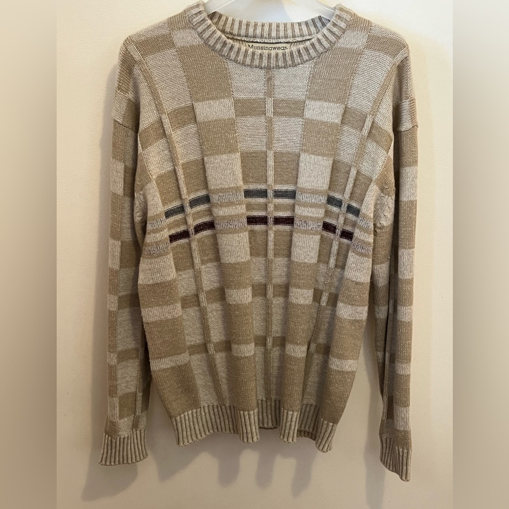 Munsingwear Men’s Sweater XL Vintage